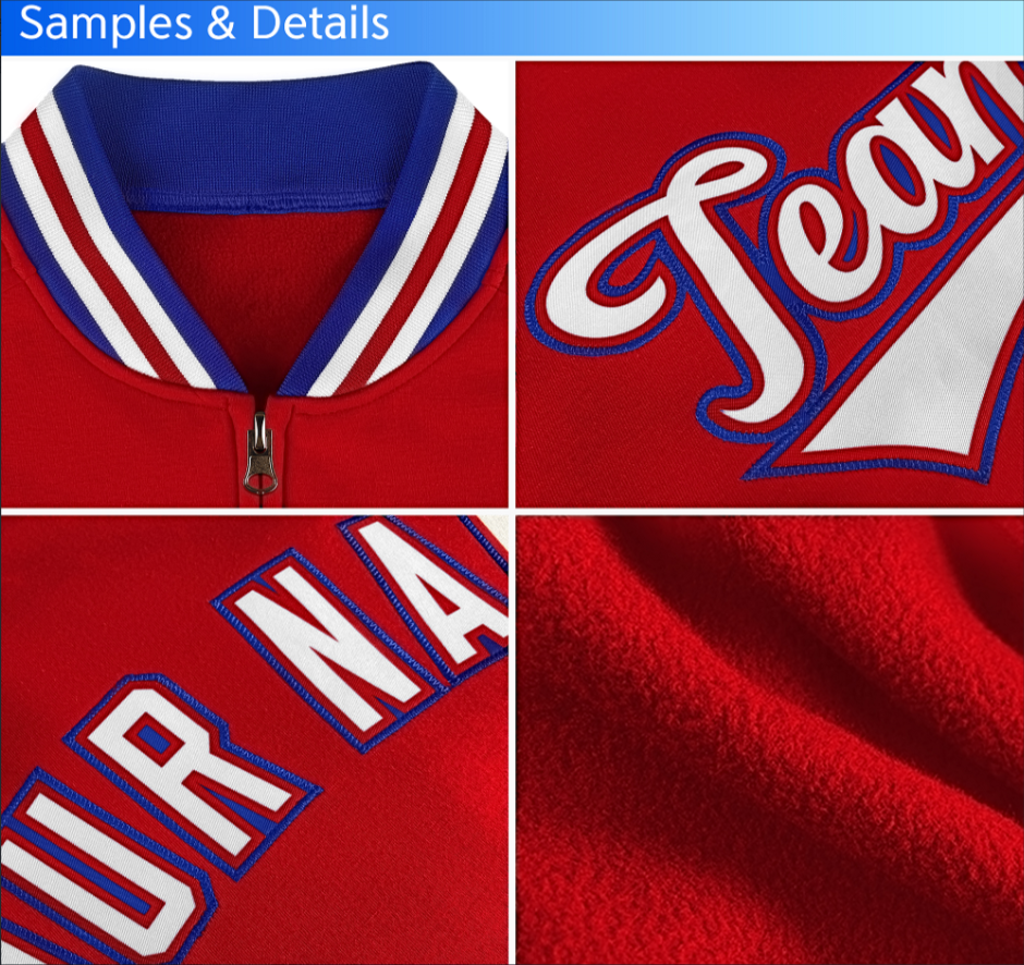 Custom Orange Aqua-White Classic Style Varsity Full-Snap Letterman Jacket